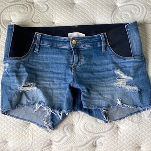 Maternity Jean shorts